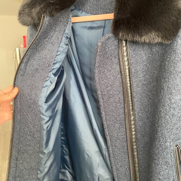 Kenneth Cole Women's Wool Coat - Picture 6 of 9